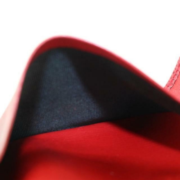 Louis Vuitton Red Epi Leather Porte Cartes Card Holder Wallet Insert - Picture 6 of 7